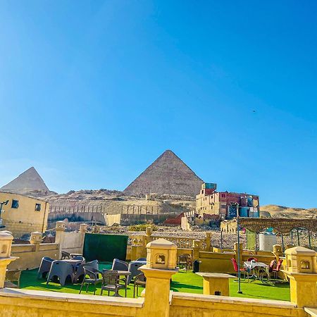Sidi Hamad Pyramids View Hotel Kafret el-Gabal Kültér fotó