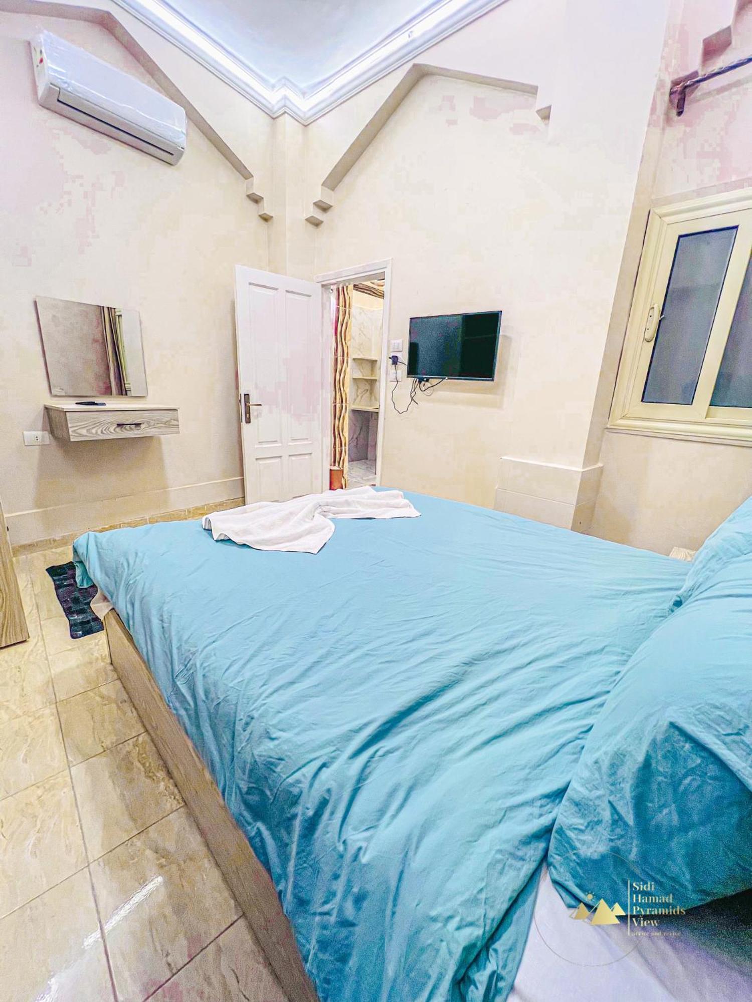 Sidi Hamad Pyramids View Hotel Kafret el-Gabal Kültér fotó